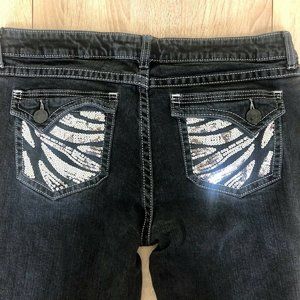 Wrangler Rock 47 Ultra Low Rise Bootcut Jeans 30"